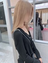 ロンド レア 天神大名店(Lond Le’a) ダブルカラーベージュカラーケアブリーチハイトーンカラー韓国