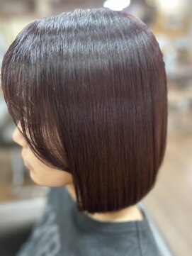 プレッソヘアー Presso hair 髪質改善カラーで見違えた髪に