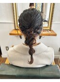 結婚式お呼ばれヘアアレンジ