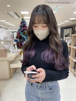 ケンジ 平塚ラスカ店(KENJE)&nbsp;平塚グラデーションカラー/デザインカラー/ラベンダーカラー