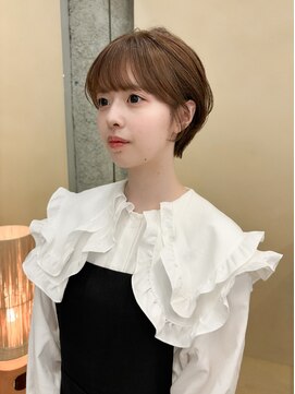 スニュウ(snuw) 【snuw_hotaru】透明感カラーミルクティカラーボブ