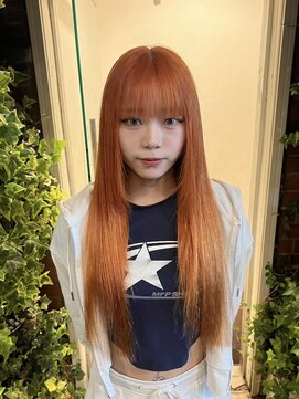 キイ 原宿 表参道(K.e.y) オレンジカラー／ハイトーンカラー／ブリーチカラー