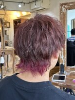 ロストシティ 横浜(LOST CITY)&nbsp;マッシュウルフ　インナーカラー