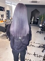 キング 梅田(K!ng)&nbsp;ハイライトカラーミルクティーベージュケアブリーチダブルカラー