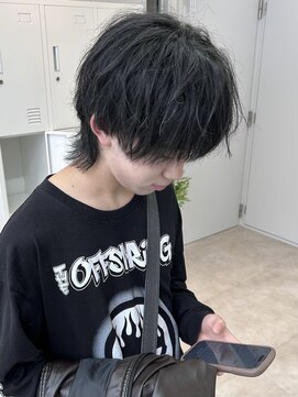 トレヘアー 京都 烏丸(tRe hair) メンズウルフ