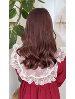 チョキナ(chokina.)&nbsp;ルビー×クリーミーピンク×超高濃度水素ケアカラー