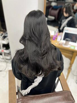 ハピネス 梅田茶屋町店(HAPPINESS) 韓国くびれロング レイヤーオルチャン小顔前髪 艶髪 髪質改善