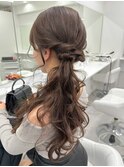 サイドポニーテール