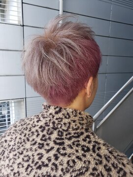 アールサロンサカエ(Rr SALON SAKAE) 【BOTANIUM】メンズハイトーンピンクカラー☆