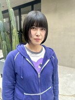 シティ 薬院(SITY.) 薬院　ボブ　顔まわりレイヤーカット　ブリーチなしカラー
