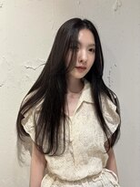 ラミエ バイ メルト 吉祥寺(lamie by melt)&nbsp;小川/ブリーチなし地毛風カラー透明感カラー顔まわりカット