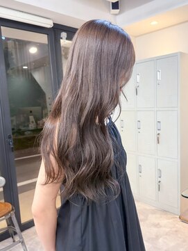 フラム 渋谷(flamme) ◯ブリーチなしラベンダーグレージュ