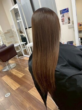 アーチフォーヘア 心斎橋店(a-rch for hair) ハイトーンからナチュラルブラウンにイメチェン！