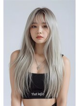 アジールヘア 池袋東口店(agir hair) ホワイトブロンド/ホワイトベージュ/ブロンド/シルバー