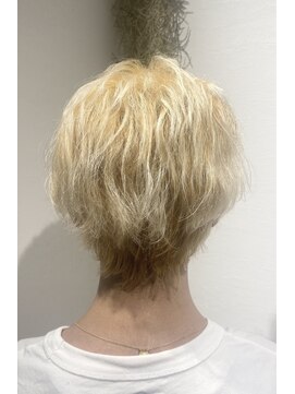 オギクボ ヴォイス(voice) メンズブリーチ/ブロンド/抜きっぱなし