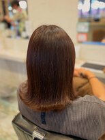 フルハウス (Full house HAIR DESIGN)&nbsp;ブラウンカラー×外ハネ