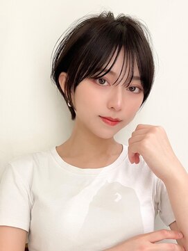 ゴカン バイ ジル ブラン 名古屋(Gokan by JIL BLAN) ハイライトバレイヤージュダブルカラーショートカット30代40代