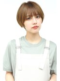 可愛いマッシュショートボブ【ショートボブ】【ショートヘア】