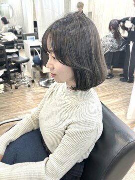 【AKIHIRO】オリーブグレージュ×タンバルモリ/骨格ウェーブ◎