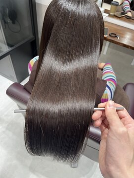 ライア 吉祥寺南口店(laia) フォギーベージュ×髪質改善【髪質改善 laia 吉祥寺 美容室】