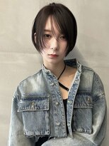 ロンドイディールバンダイ 新潟万代(Lond ideal)&nbsp;ショートボブ×グレージュ