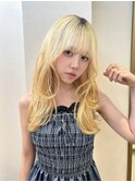 韓国顔周り/ハイレイヤーカット/ミディアムレイヤーカット北千住