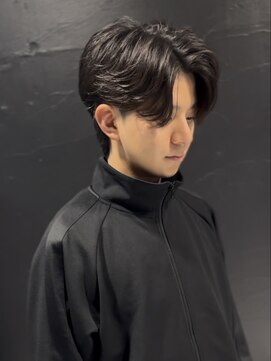 アウル 心斎橋(owl) センターパート/フェザーパーマ/ニュアンスパーマ/メンズパーマ