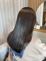 コレットヌーク(COLLET neuk)&nbsp;さらツヤロング/オリーブブラウン