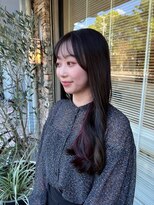 サロン(SALON)&nbsp;派手すぎないバイオレットのインナーカラー