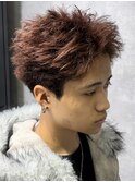 【スパイキーショート】【スパイキーパーマ】T