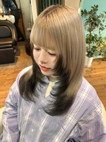 レジェンド(LEGEND)&nbsp;裾カラー×レイヤーカット