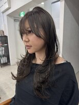 サン 大阪梅田(SUNC)&nbsp;【レイヤーカット】【オリーブグレージュ】