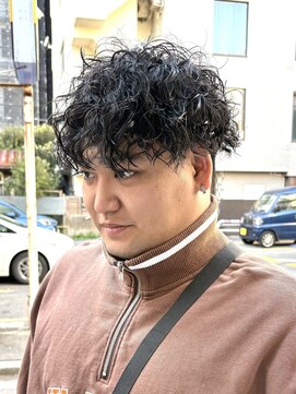 ウィル バイ ブラウン(Vir by Brown) シャドウパーマ波巻きツイストスパイラル/藤沢美容院