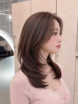 ネモネ バイ ミリー 梅田茶屋町(nemone by milly)&nbsp;【梅田茶屋町】レイヤーカット×内巻き