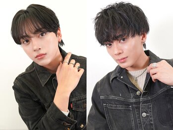 オーバーヘアー 大久保店(over hair)の写真/【大久保駅☆】メンズも通いやすいと評判の[over hair]経験豊富な実力派Stylistの高技術を体験して！