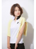 【MINX】顔型カバーな、美人ショートボブ