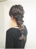 ハイライトグレイヘアカラー