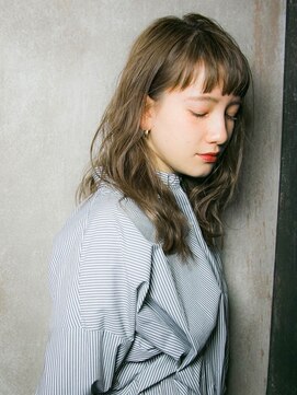 リリアン 青山(relian) 柔らかマッドアッシュでふんわり春スタイル☆relian青山