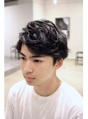 【バングアップメンズショート】　