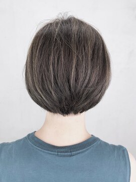 アルバム 銀座(ALBUM GINZA) ハイライトショート_たまねぎアレンジくびれセミディ_ba212142