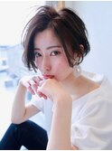 [OCEAN Hair&Life藤原 純]エアリーハンサムショート☆