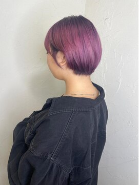 レイール 下北沢(Reir) 【Reir下北沢】*マニッシュショート+シアパープル*