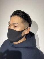 ドルクス 日本橋(Dorcus)&nbsp;40代男性髪型大人の日本橋フェード風オールバックスタイル