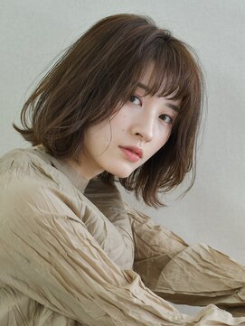 アトリエイトワ(atelier ittowa) くびれヘア/ハイライトカラー/アプリコットオレンジ/美髪/ 1023