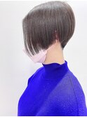 ハンサムショート刈り上げ 大人可愛い