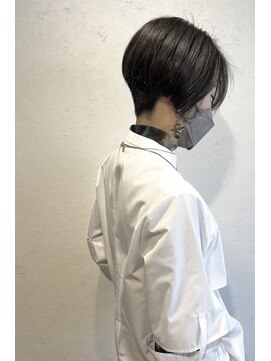 エヌプラス(N+) モードショート　ハンサムスタイル　イメチェン　ダークアッシュ