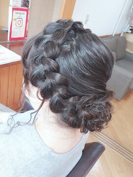 エクステンション クーチャー(Extention Cu'cha) 編みこみフルアップ