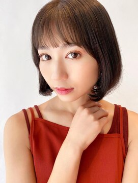 ケーツー心斎橋 クイーンズガーデン バイ ケーツー(K two QUEEN'S GARDEN by K two) 韓国巻きで上品スタイル3/大人ミニボブ/美髪/心斎橋&難波&なんば