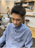Takumiメンズヘアメンズカット短髪学割眉毛10代20代福岡博多天神