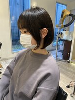 ラフ 大宮店(Laf)&nbsp;首周りすっきりなショートボブ